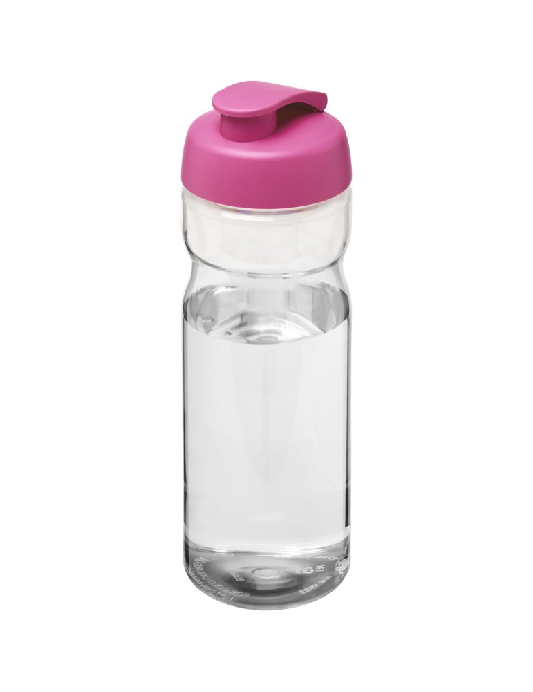 Bouteille de sport H2O Active® Base 650ml avec couvercle à clapet