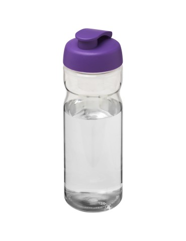 Bouteille de sport H2O Active® Base 650ml avec couvercle à clapet