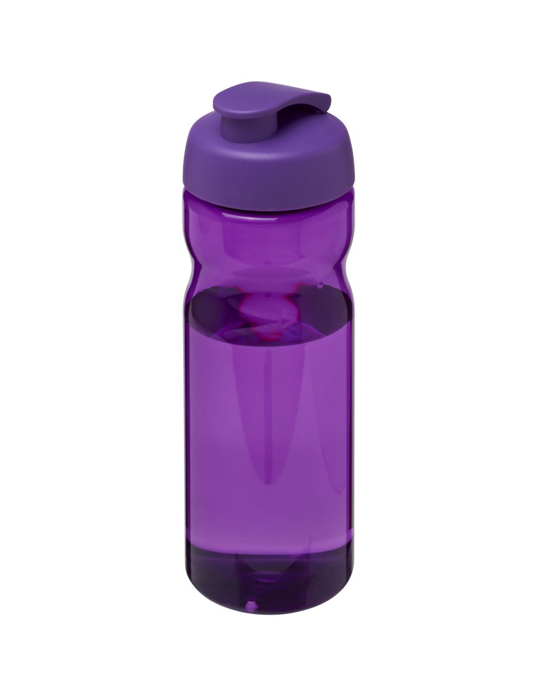 Bouteille de sport H2O Active® Base 650ml avec couvercle à clapet