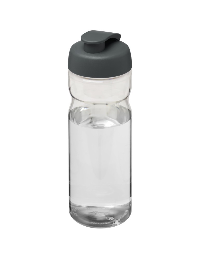 Bouteille de sport H2O Active® Base 650ml avec couvercle à clapet