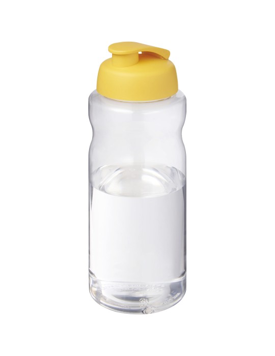 Bouteille de sport H2O Active® Base Pure de 1 L à couvercle rabattable