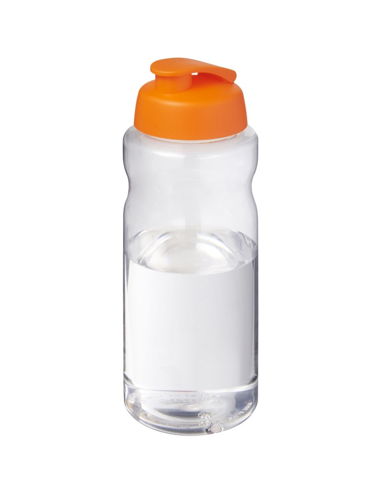 Bouteille de sport H2O Active® Base Pure de 1 L à couvercle rabattable