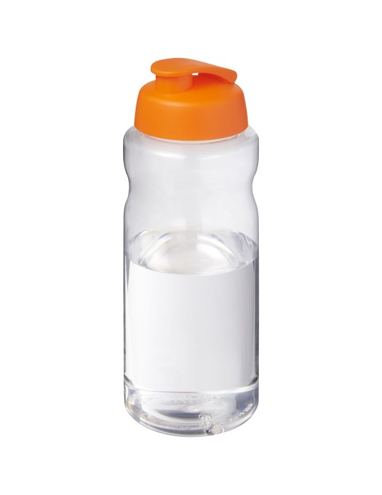 Bouteille de sport H2O Active® Base Pure de 1 L à couvercle rabattable