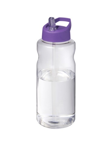 Bouteille de sport H2O Active® Big Base de 1 litre avec couvercle à…