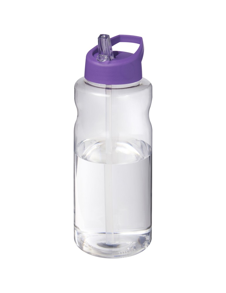 Bouteille de sport H2O Active® Big Base de 1 litre avec couvercle à…