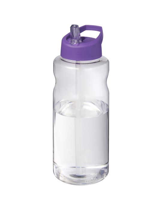 Bouteille de sport H2O Active® Big Base de 1 litre avec couvercle à…
