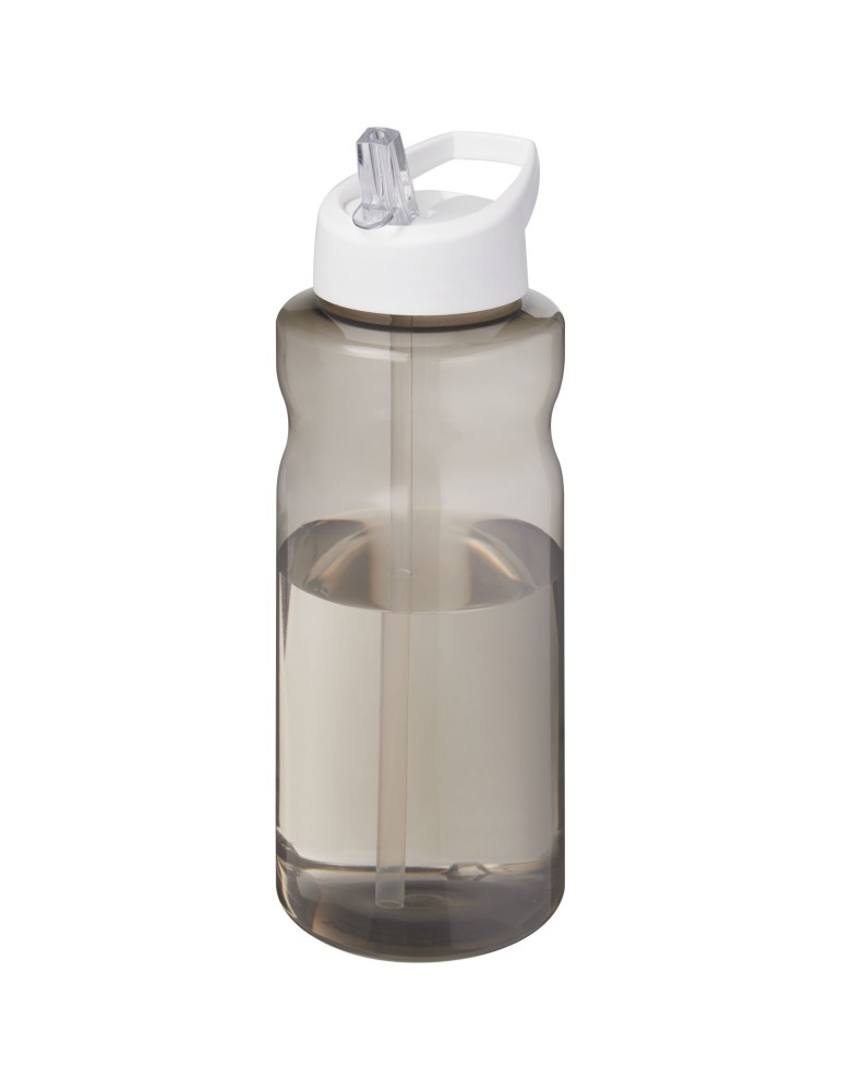 Bouteille de sport H2O Active® Eco Big Base de 1 litre avec couvercle…