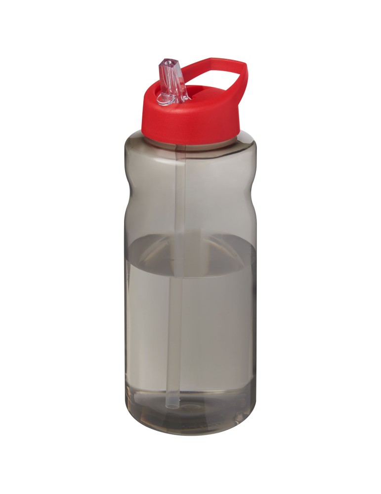 Bouteille de sport H2O Active® Eco Big Base de 1 litre avec couvercle…
