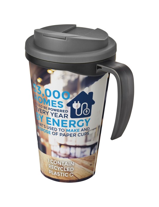 Mug isolant Brite-Americano® Grande 350ml avec couvercle anti fuite
