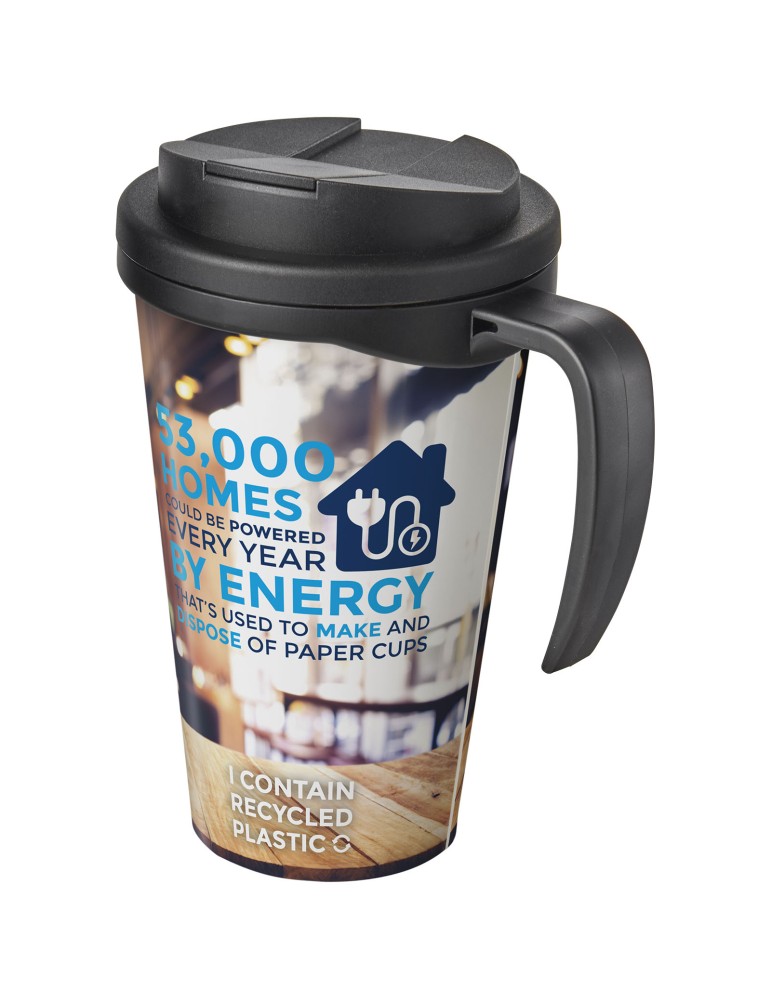Mug isolant Brite-Americano® Grande 350ml avec couvercle anti fuite