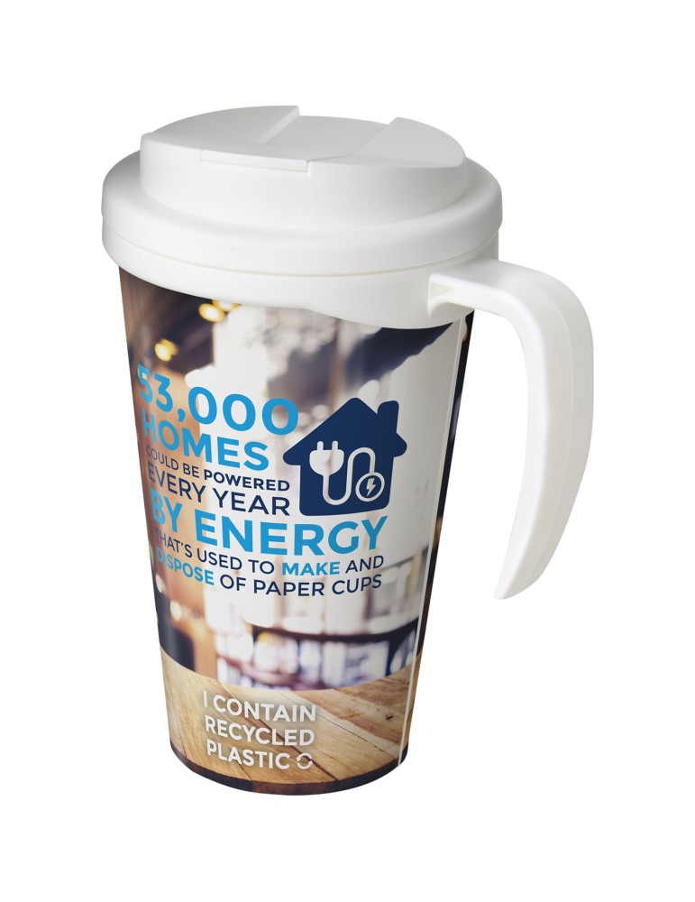 Mug isolant Brite-Americano® Grande 350ml avec couvercle anti fuite