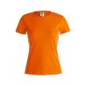 T-Shirt Femme Couleur Éco-responsable WCS150 "Keya" Matières : coton Taille textile : S Couleurs : rose personnalisable avec vot