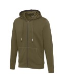 Sweat shirt à capuche full zip unisex de 300 g/m² Arora