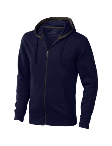 Sweat shirt à capuche full zip unisex de 300 g/m² Arora