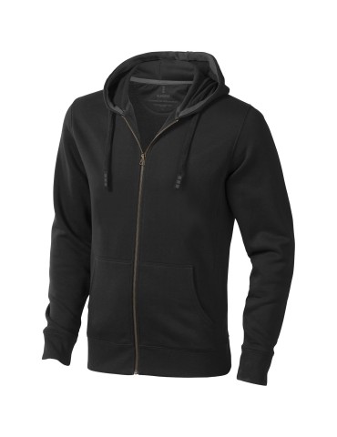 Sweat shirt à capuche full zip unisex de 300 g/m² Arora