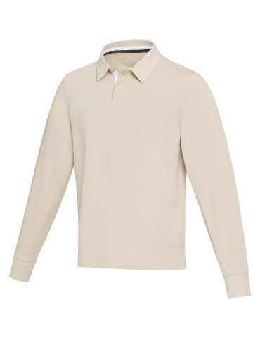 Sweatshirt de rugbyen coton organique Clyde unisexe 2