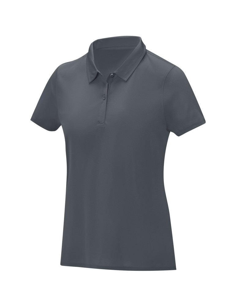 Polo de 105 g/m² Deimos en tissu léger et à manches courtes pour femme