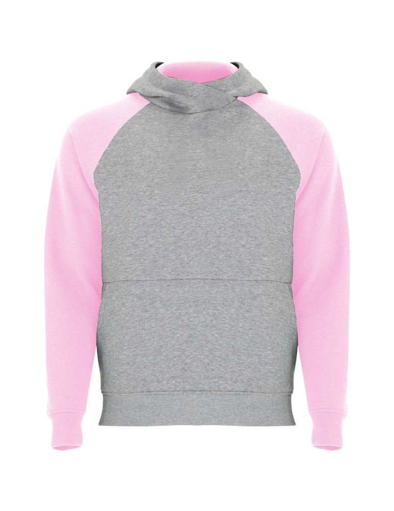 Sweat à capuche de 280 g/m² Badet bicolore pour enfant