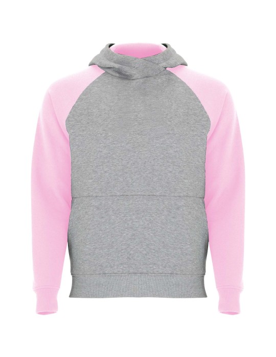 Sweat à capuche de 280 g/m² Badet bicolore pour enfant