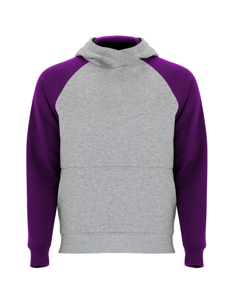 Sweat à capuche de 280 g/m² Badet bicolore pour enfant