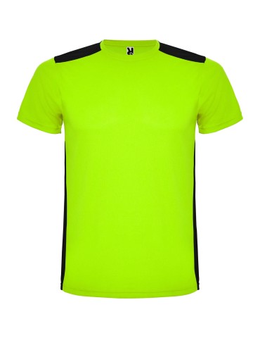 T-shirt de sport de 130 g/m² Detroit à manches courtes pour enfant