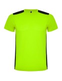 T-shirt de sport de 130 g/m² Detroit à manches courtes pour enfant