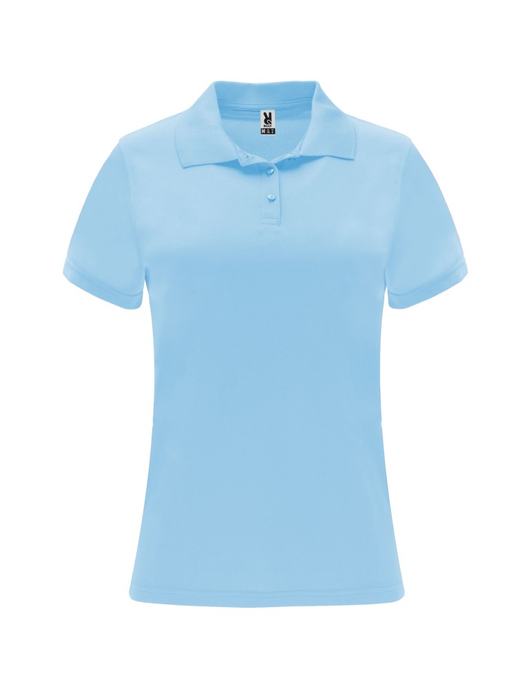 Polo de sport de 150 g/m² Monzha à manches courtes pour femme