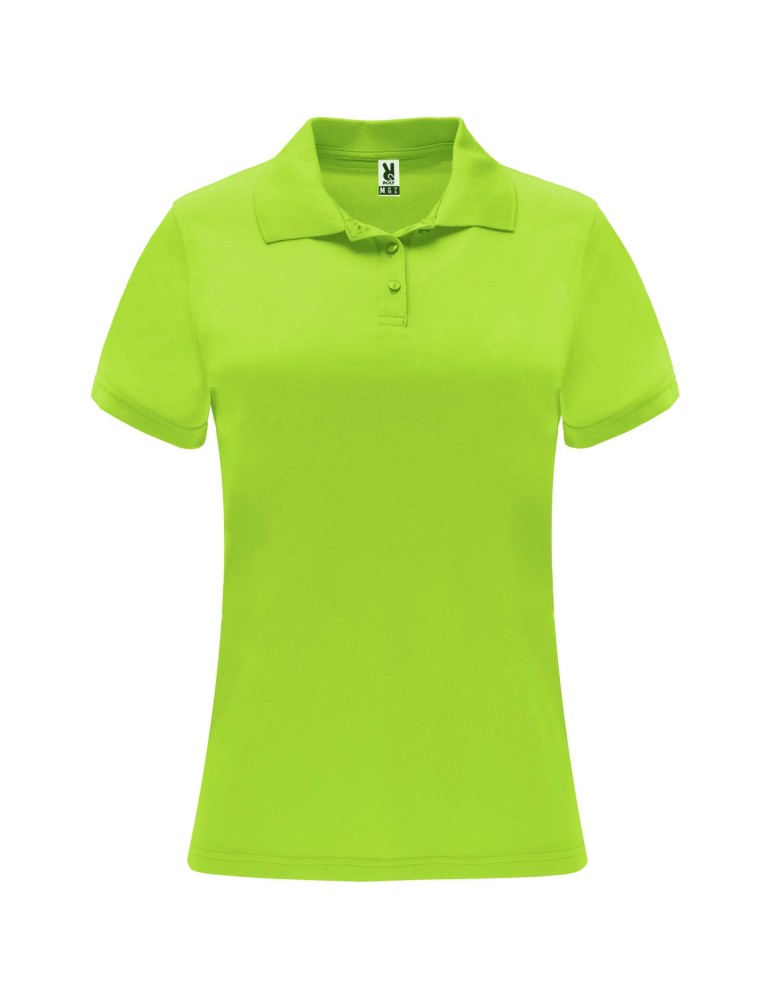 Polo de sport de 150 g/m² Monzha à manches courtes pour femme