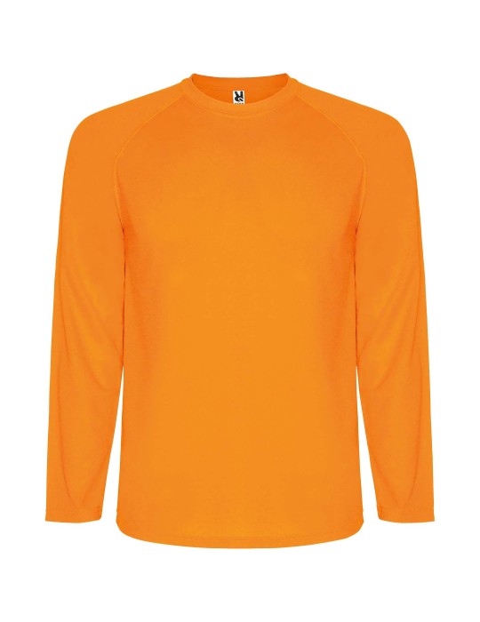 T-shirt de sport de 150 g/m² Montecarlo à manches longues pour hommes