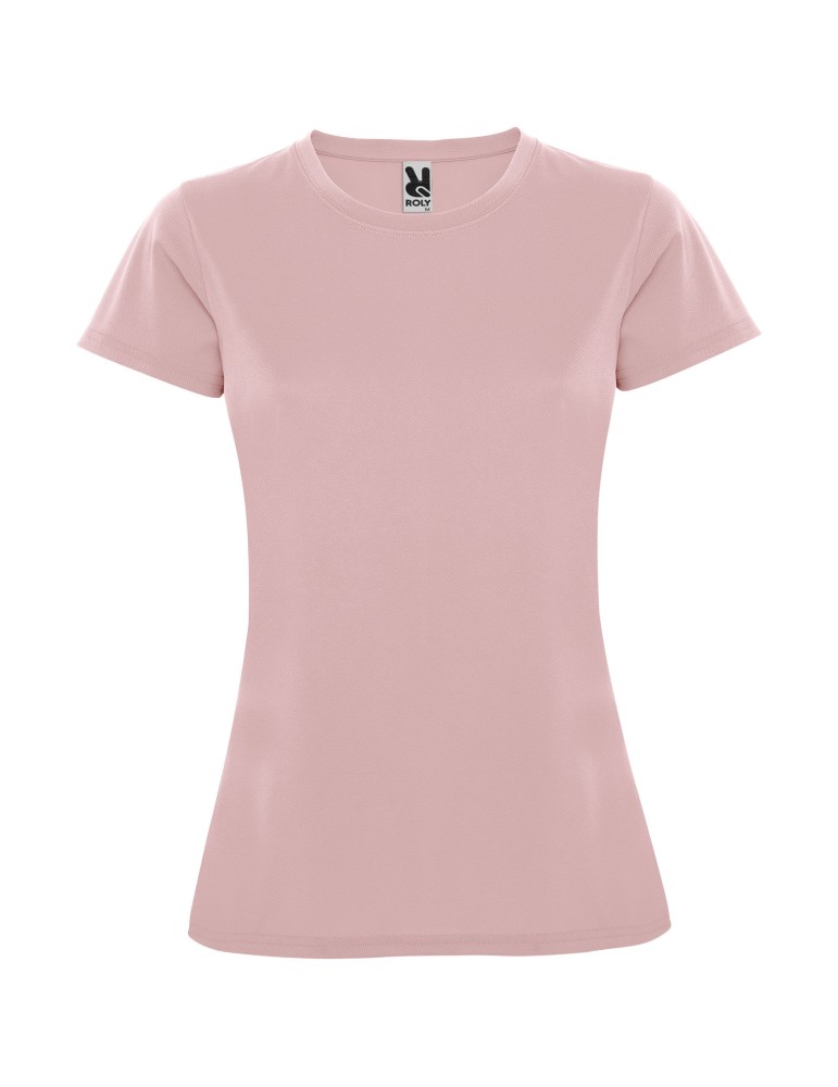 T-shirt de sport de 150 g/m² Montecarlo à manches courtes pour femme