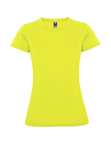 T-shirt de sport de 150 g/m² Montecarlo à manches courtes pour femme