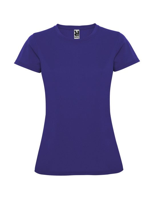 T-shirt de sport de 150 g/m² Montecarlo à manches courtes pour femme
