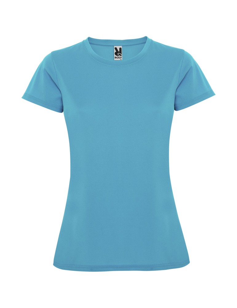 T-shirt de sport de 150 g/m² Montecarlo à manches courtes pour femme