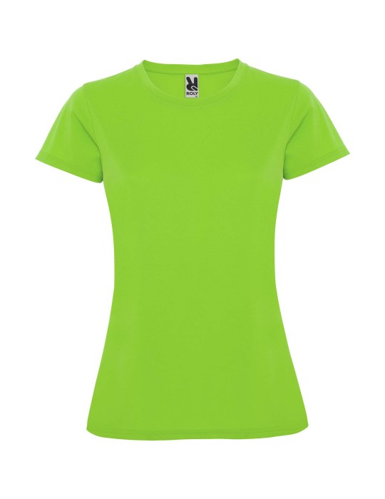 T-shirt de sport de 150 g/m² Montecarlo à manches courtes pour femme