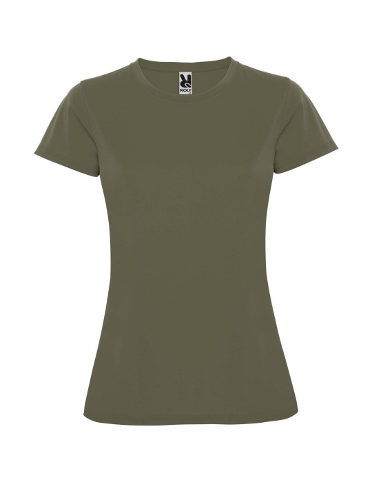 T-shirt de sport de 150 g/m² Montecarlo à manches courtes pour femme