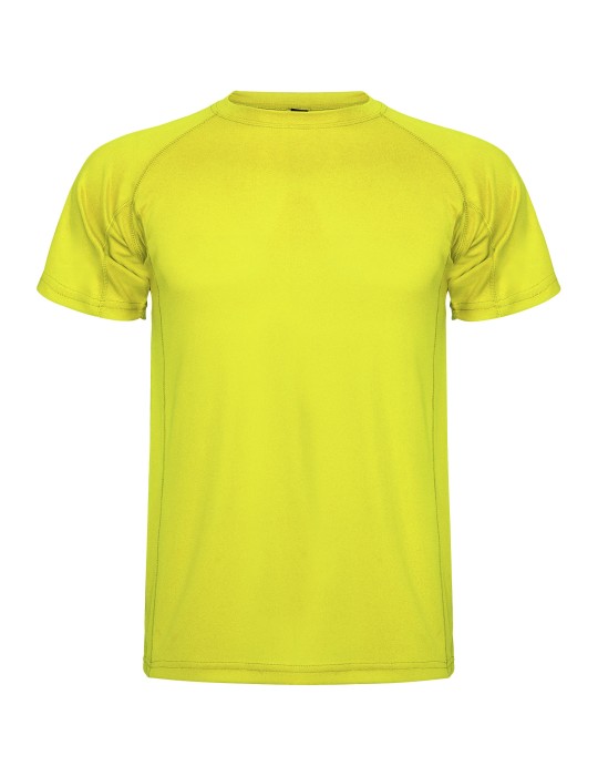 T-shirt de sport de 150 g/m² Montecarlo maille piquée à manches…