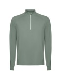Sweatshirt de 200 g/m² Estambul à manches longues et col demi-zip…