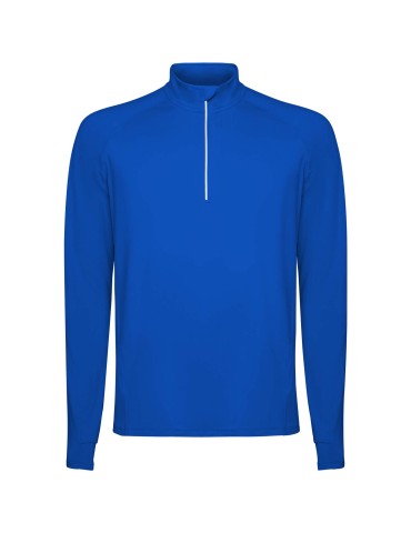 Sweatshirt de 200 g/m² Estambul à manches longues et col demi-zip…