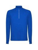 Sweatshirt de 200 g/m² Estambul à manches longues et col demi-zip…