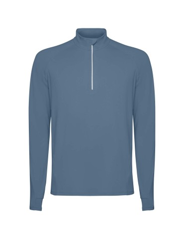 Sweatshirt de 200 g/m² Estambul à manches longues et col demi-zip…
