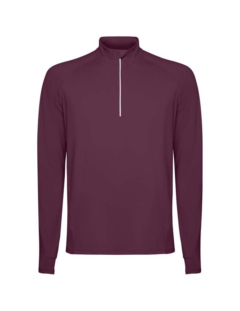 Sweatshirt de 200 g/m² Estambul à manches longues et col demi-zip…