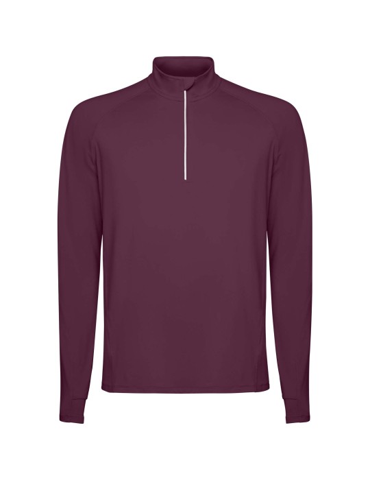 Sweatshirt de 200 g/m² Estambul à manches longues et col demi-zip…