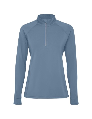 Sweatshirt de 200 g/m² Estambul à manches longues et demi-zip pour…