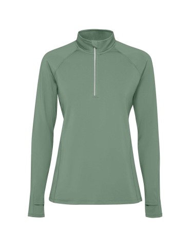 Sweatshirt de 200 g/m² Estambul à manches longues et demi-zip pour…