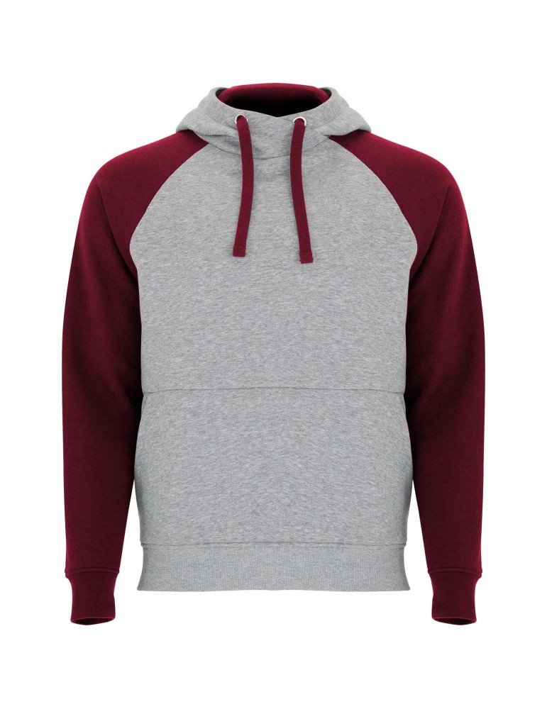 Sweat à capuche de 280 g/m² Badet unisexe bicolore
