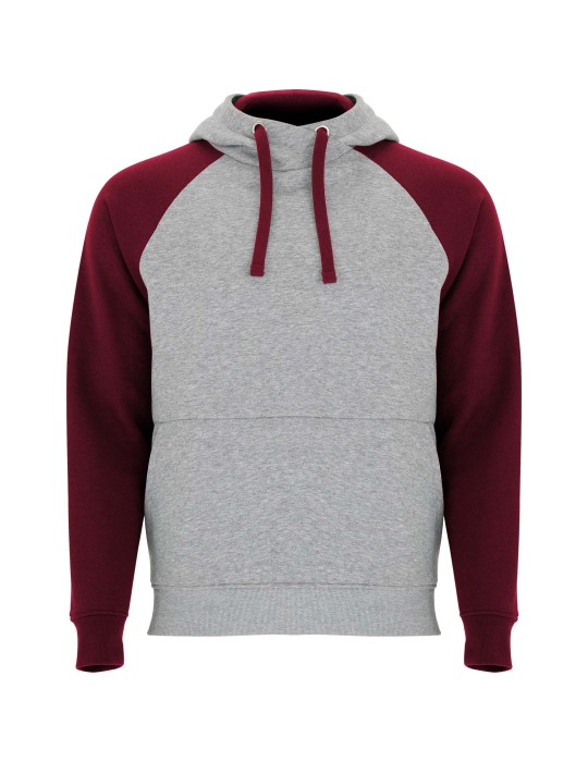 Sweat à capuche de 280 g/m² Badet unisexe bicolore
