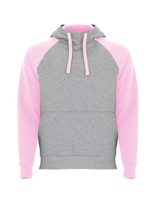 Sweat à capuche de 280 g/m² Badet unisexe bicolore