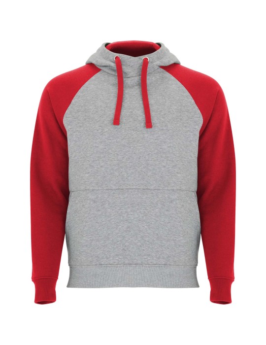 Sweat à capuche de 280 g/m² Badet unisexe bicolore