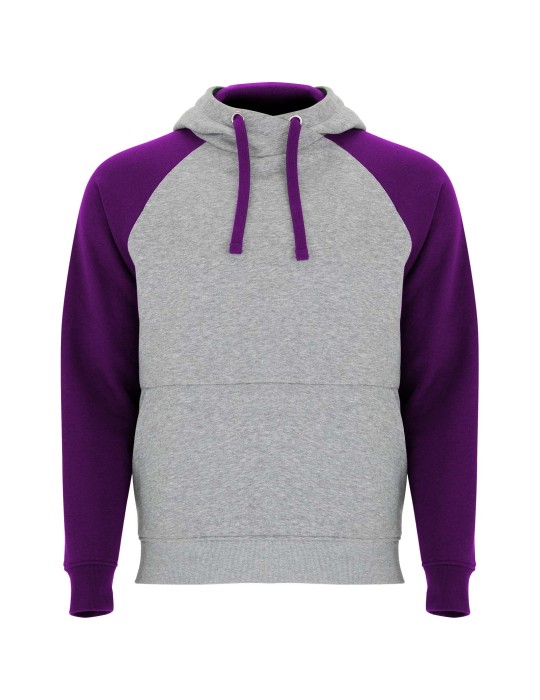 Sweat à capuche de 280 g/m² Badet unisexe bicolore