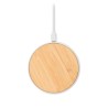 Chargeur sans fil  10W en bambou - DESPAD Matières : ABS Couleurs : bois personnalisable avec votre logo